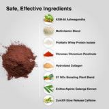 Mdrive Start etiqueta con lista de ingredientes clínicos y dosificación