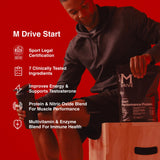 Mdrive Start batido listo en vaso, rápido aporte de proteína y energía