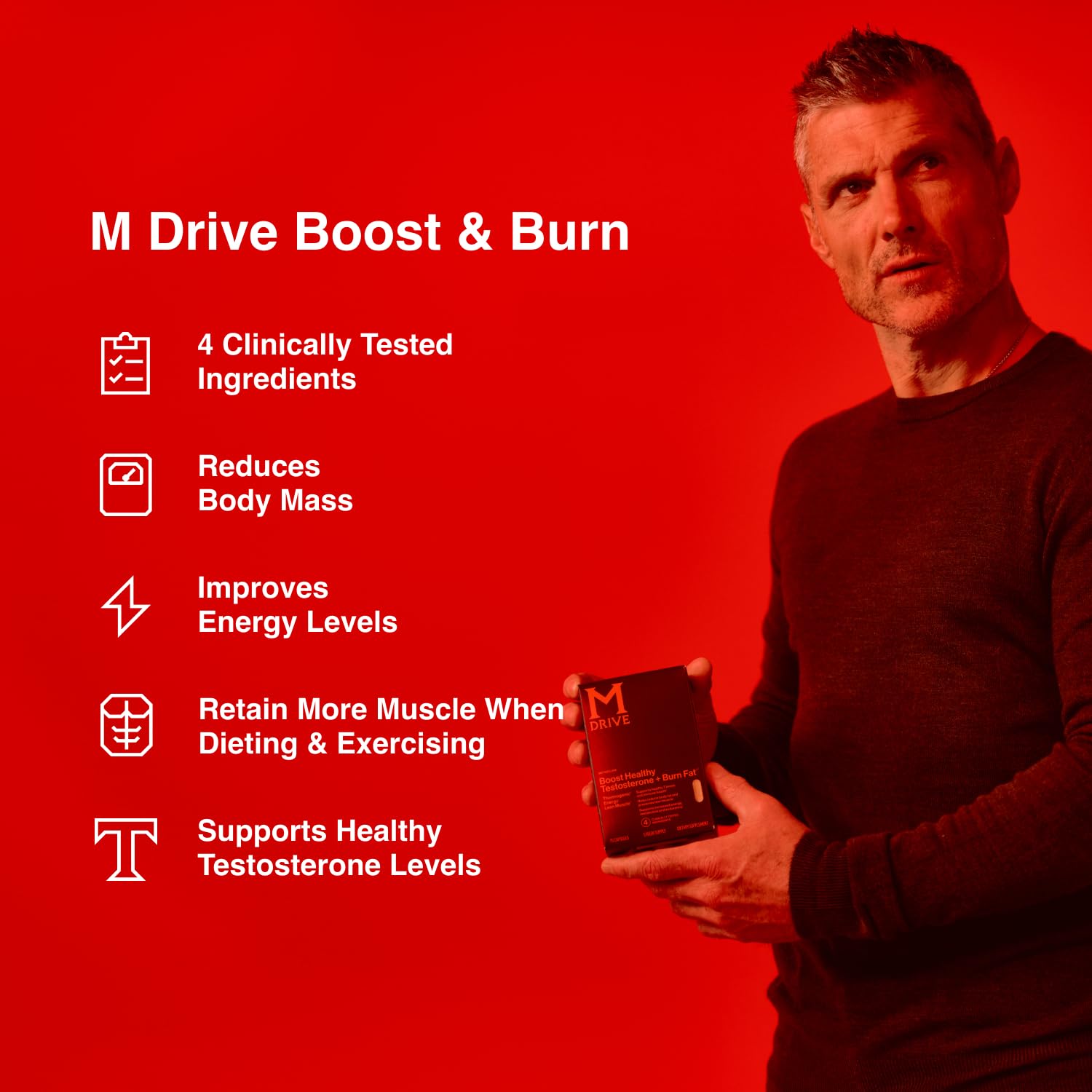 Mdrive producto en mano para comparar tamaño y planificar dosificación diaria
