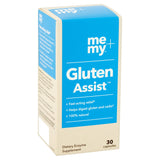 Me + My Gluten Assist vista frontal, envase claro y beneficio digestivo