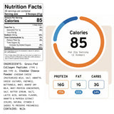 Meal Boosters etiqueta con ingredientes y certificación keto