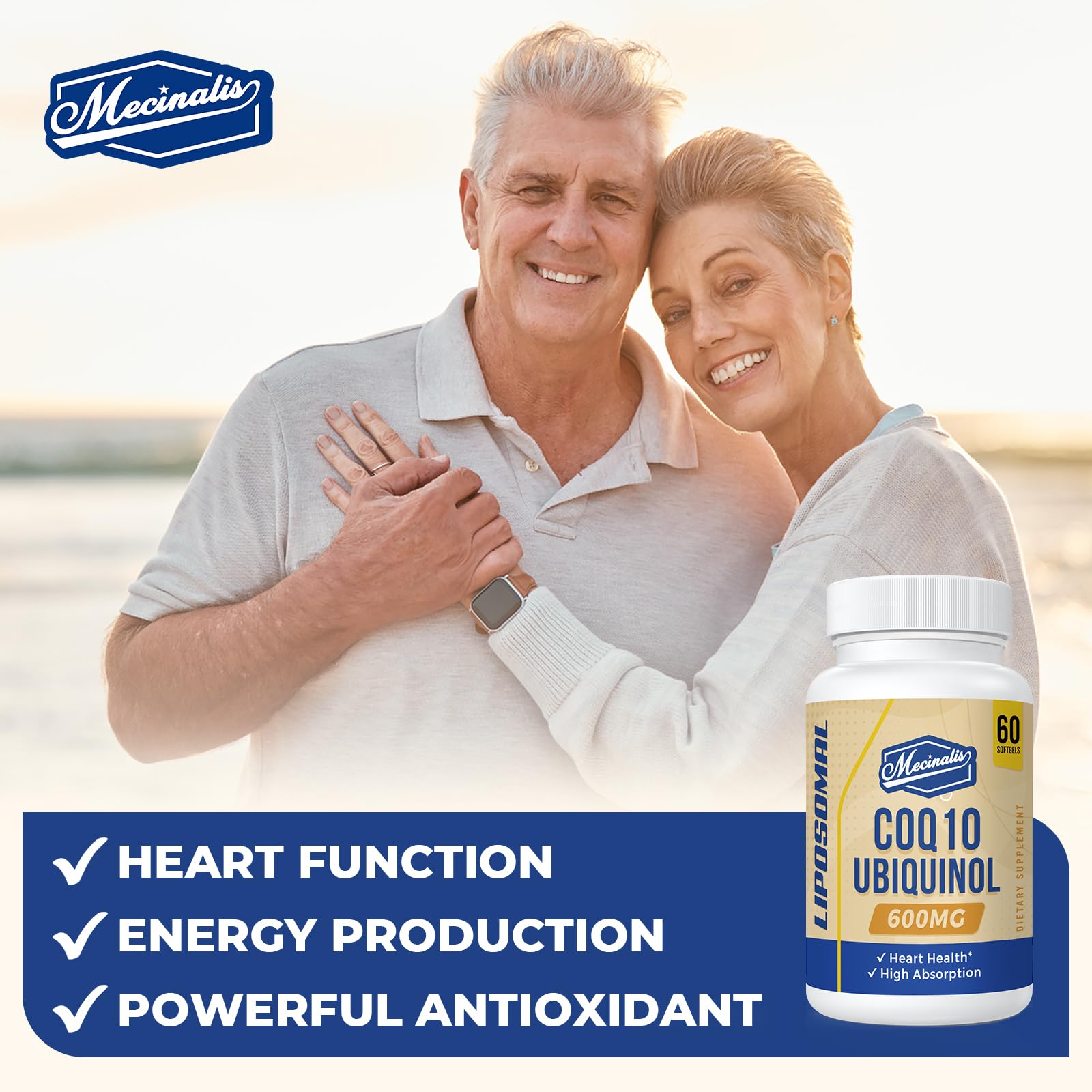 Mecinalis gráfico liposomal que ilustra transporte y protección del ubiquinol