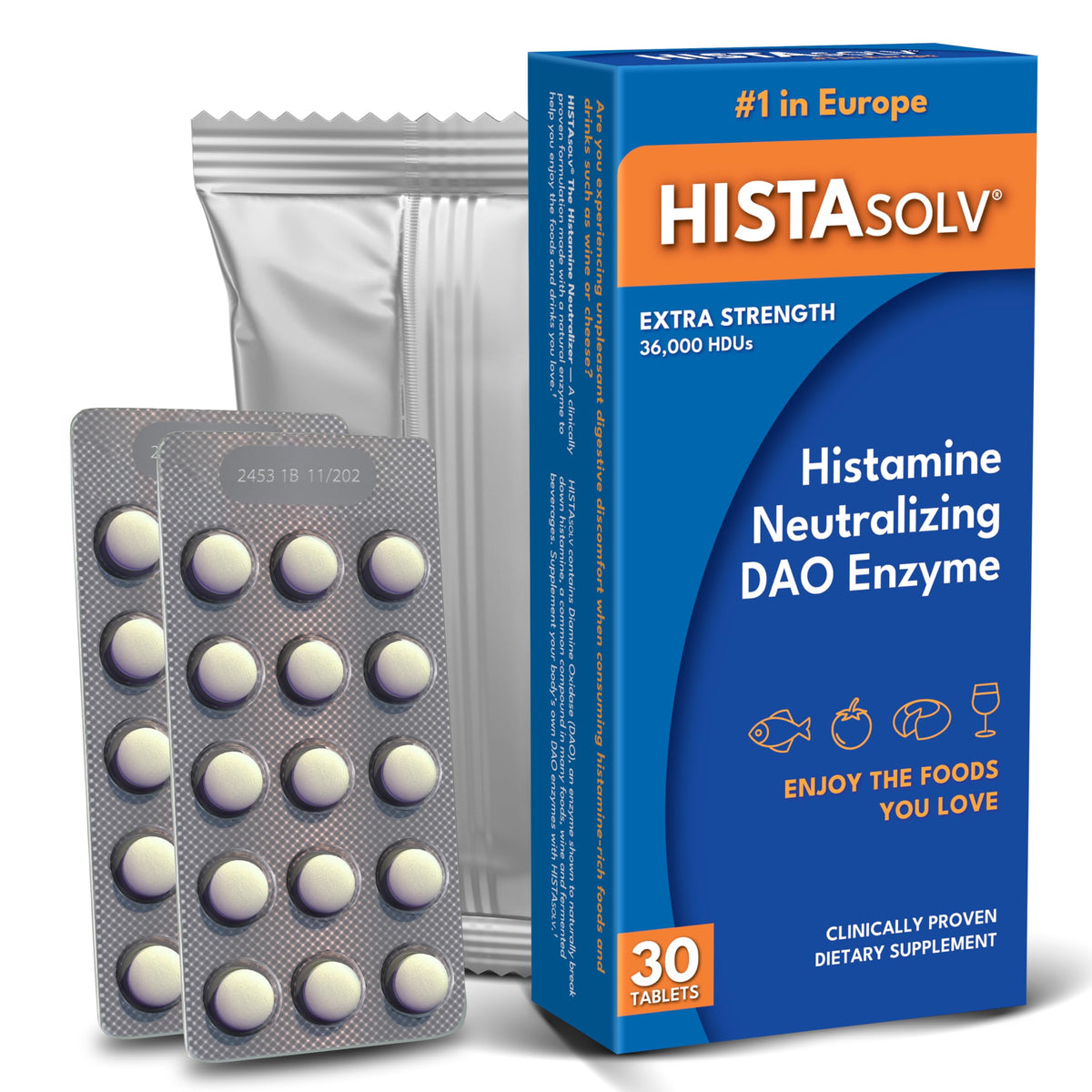 Medagel HISTAsolv frontal del empaque mostrando presentación y beneficio práctico