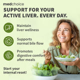 medchoice etiqueta nutricional detallando dosis y principios activos