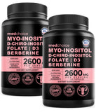 MEDCHOICE frente del empaque mostrando las cápsulas y beneficio de bienestar hormonal