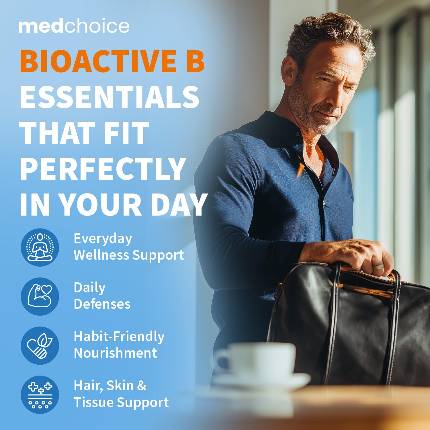 MEDCHOICE tabla de ingredientes resaltando formas metiladas