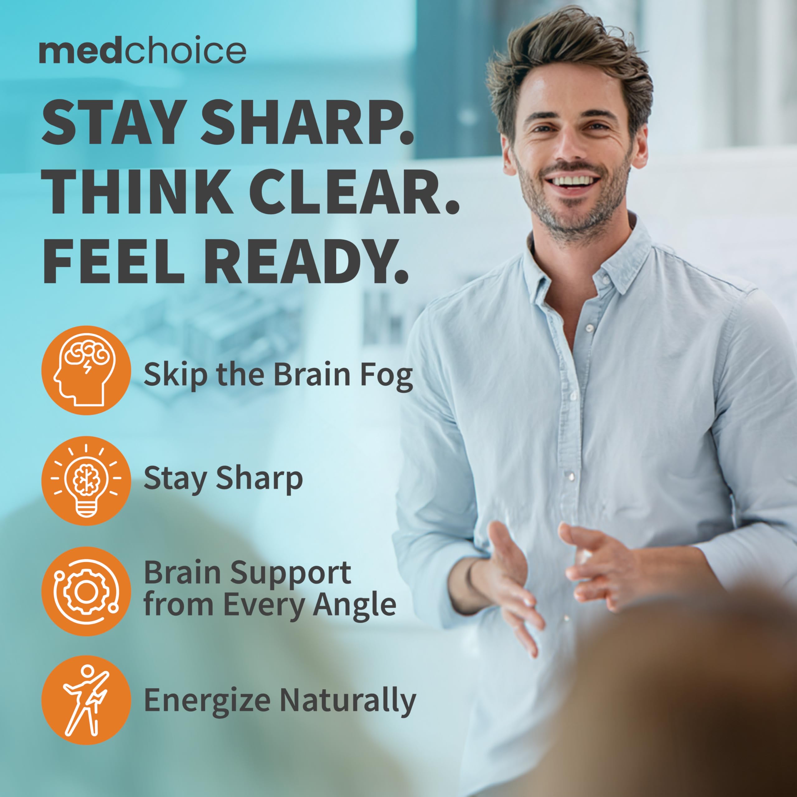 MEDCHOICE producto en escritorio para enfoque en estudio