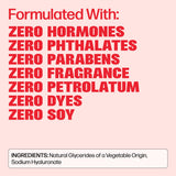 Medicine Mama's VMAGIC etiqueta con ingredientes y 5 mg ácido hialurónico por insert