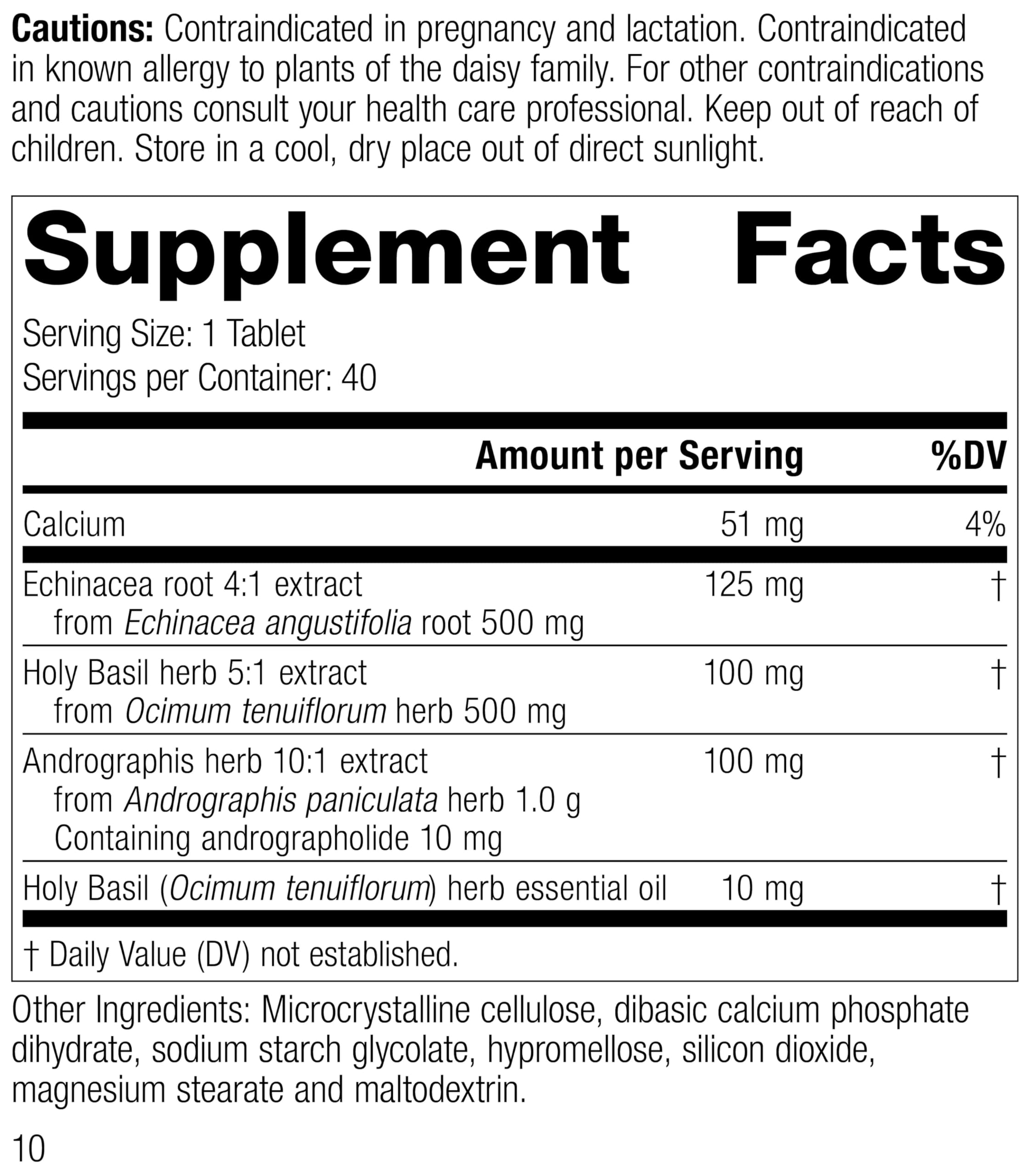 MediHerb detalle de una tableta mostrando textura y tamaño para una dosificación precisa