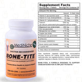 MediNiche Bone-Tite comparación de tamaño con moneda para referencia visual