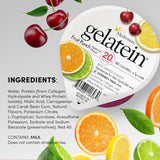 Medtrition Gelatein textura en primer plano que indica consistencia espesa