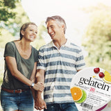 Medtrition Gelatein en escena lifestyle como snack pre o post entrenamiento