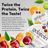Medtrition Gelatein porción servida listo para consumir y alto en proteína