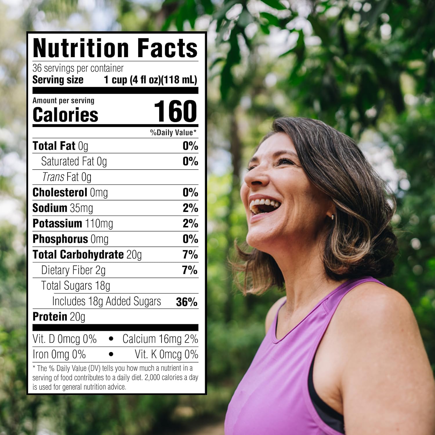 Medtrition ProSource Gelatein Piña envase individual abierto listo para consumir