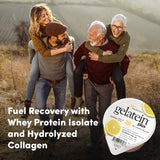 Medtrition ProSource Gelatein Plus etiqueta nutricional, permite ver 20 g de proteína por porción