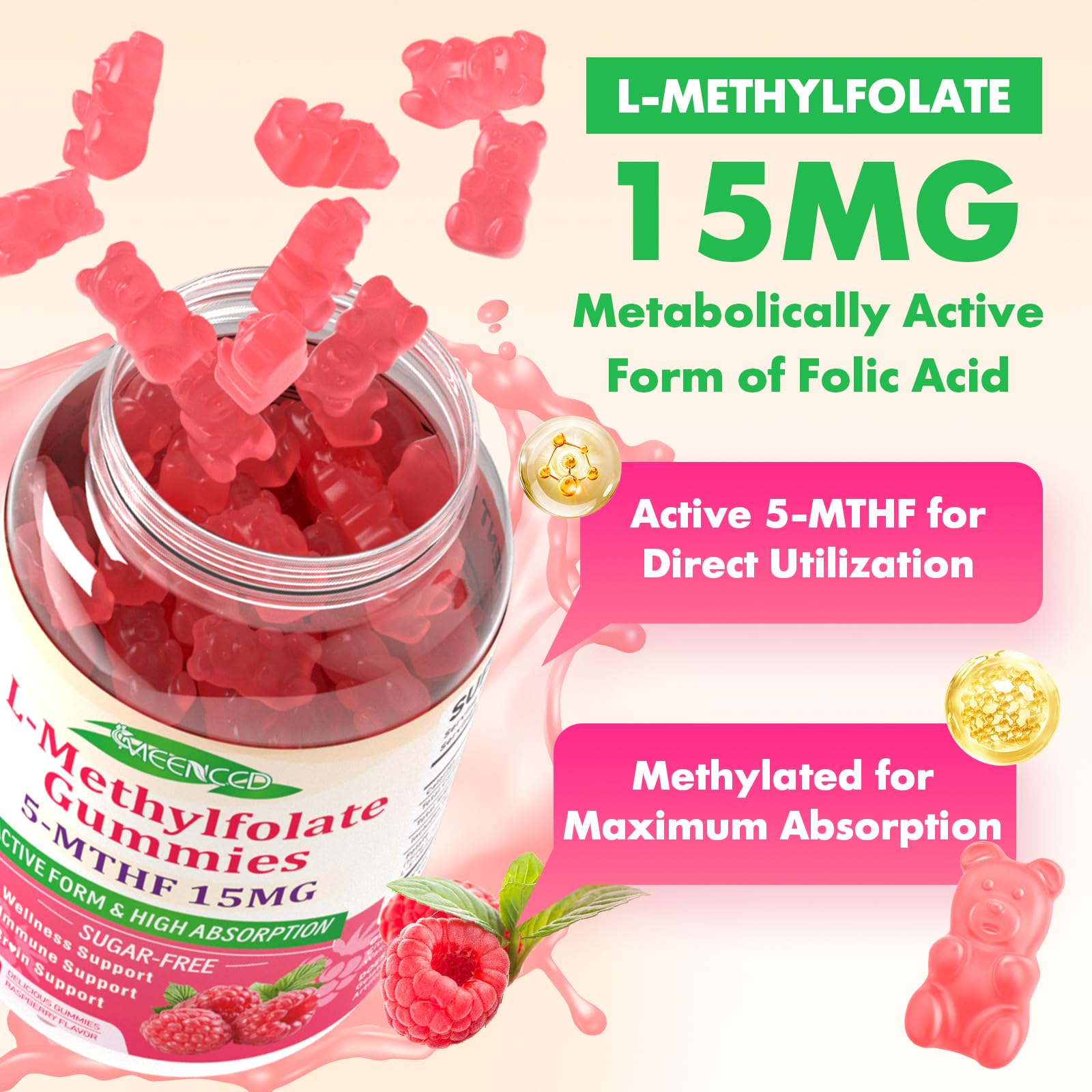 MEENCCD enfoque en etiqueta nutricional y concentración de 5‑MTHF, claridad informativa