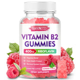 MEENCCD envase frontal mostrando gominolas y beneficios de riboflavina