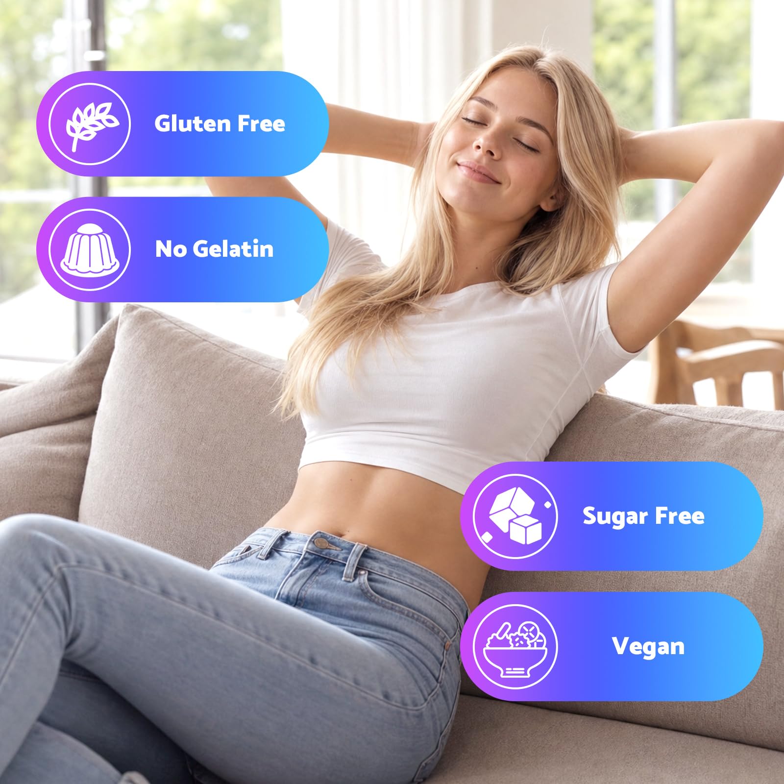 MEENCCD etiqueta con información de ingredientes y pureza del producto