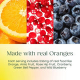 MegaFood tableta sobre la mano ilustrando la escala y facilidad de ingesta