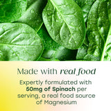 MegaFood etiqueta nutricional destaca dosis y controles de calidad