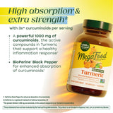 MegaFood etiqueta con ingredientes y dosificación clara para confianza