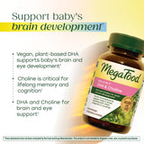 MegaFood detalle de la etiqueta con lista de ingredientes y beneficios claros