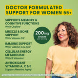 MegaFood etiqueta nutricional clara con información de vitaminas y dosis