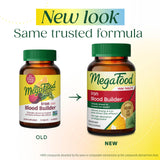 MegaFood detalle de etiqueta nutricional y dosificación clara
