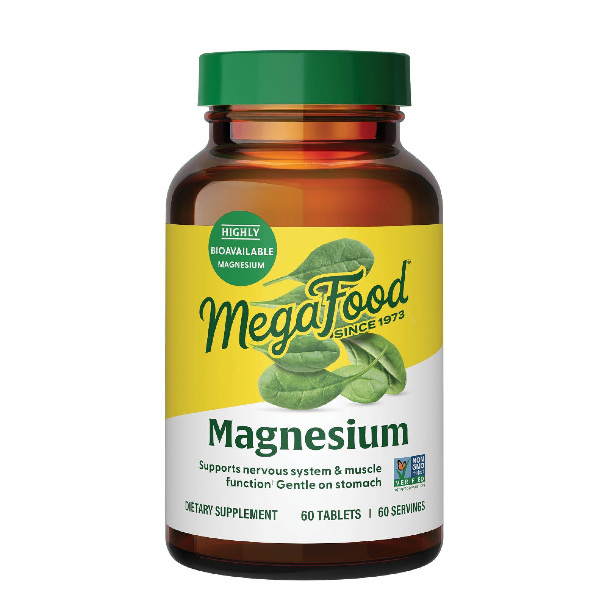 MegaFood frontal del empaque mostrando diseño y beneficios visibles