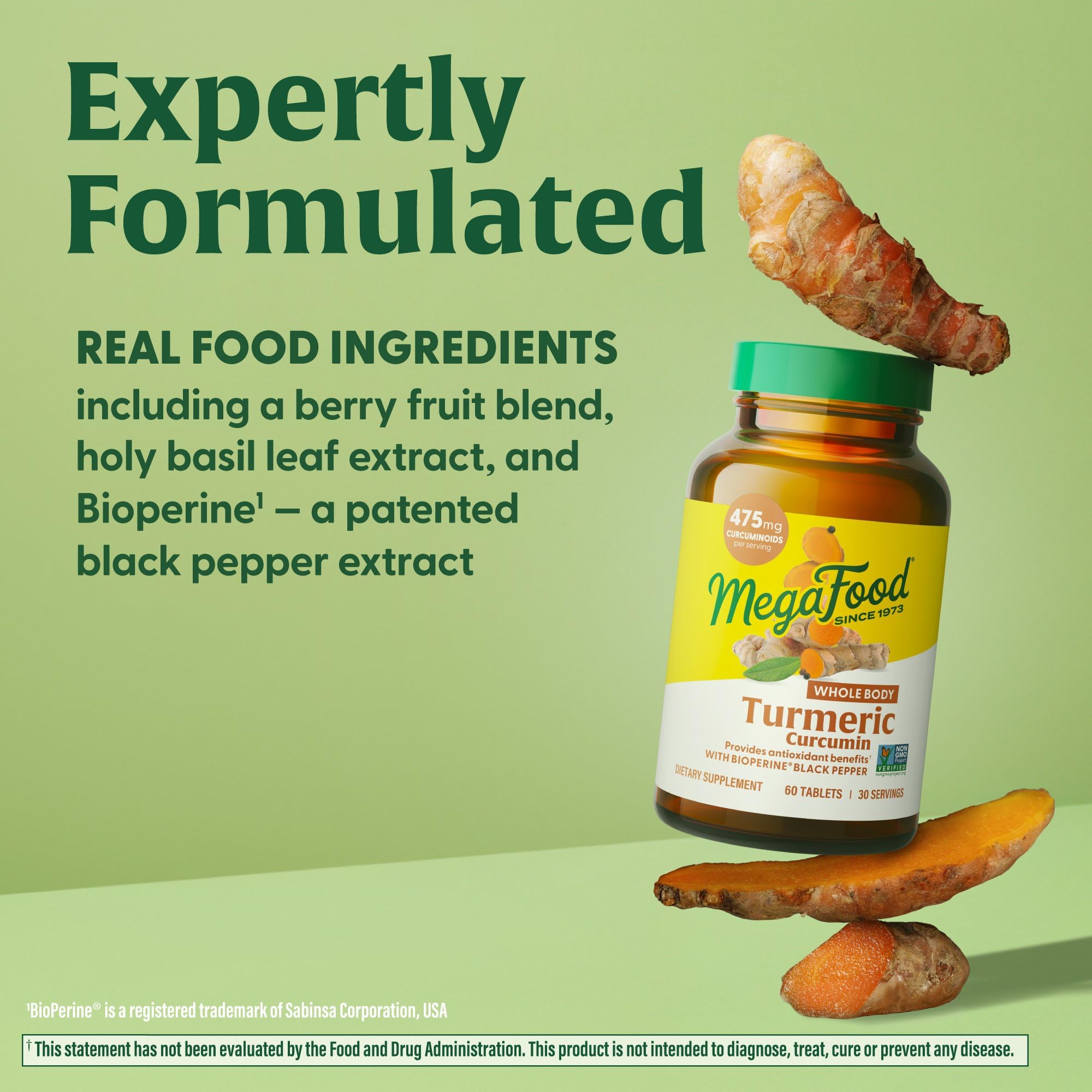 MegaFood ingredientes reales como cereza y arándanos usados en la fórmula