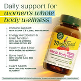 MegaFood ingredientes frutales y minerales que aportan antioxidantes