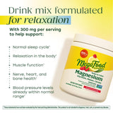 MegaFood vaso con bebida rosa servida, refrescante y lista para tomar