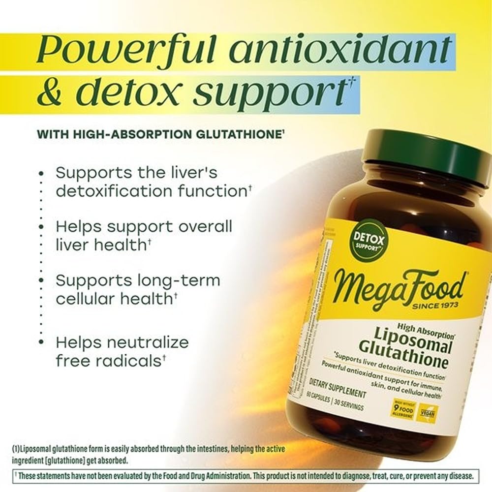 MegaFood textura de cápsula abierta que muestra encapsulado liposomal