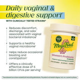 MegaFood polvo prebiótico ilustrando origen vegetal y pureza