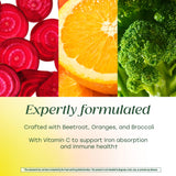 MegaFood detalle de la textura de la tableta que facilita deglución