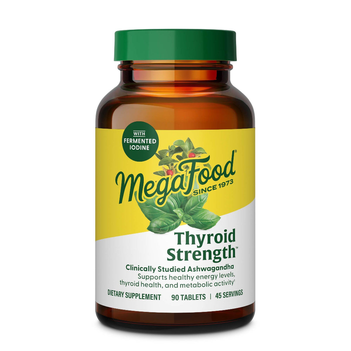 MegaFood empaque frontal mostrando el producto y claridad en ingredientes