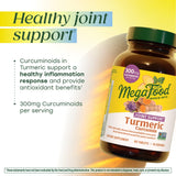MegaFood ingredientes cercanos: cúrcuma, jengibre y boswellia para apoyo