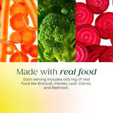 MegaFood textura de la tableta que muestra recubrimiento suave y pura