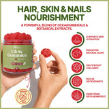 MEGAPLANTS ingredientes clave dispuestos: musgo marino, perla y botanicos para belleza