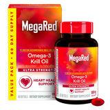 MegaRed cápsula blanda en primer plano, fácil de tragar y sin regusto