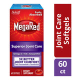 MegaRed cápsulas comparadas para ver tamaño y fácil deglución