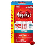 MegaRed frasco frontal mostrando 65 cápsulas y etiqueta clara