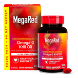MegaRed frente de caja 90 cápsulas mostrando presentación y beneficio de omega‑3