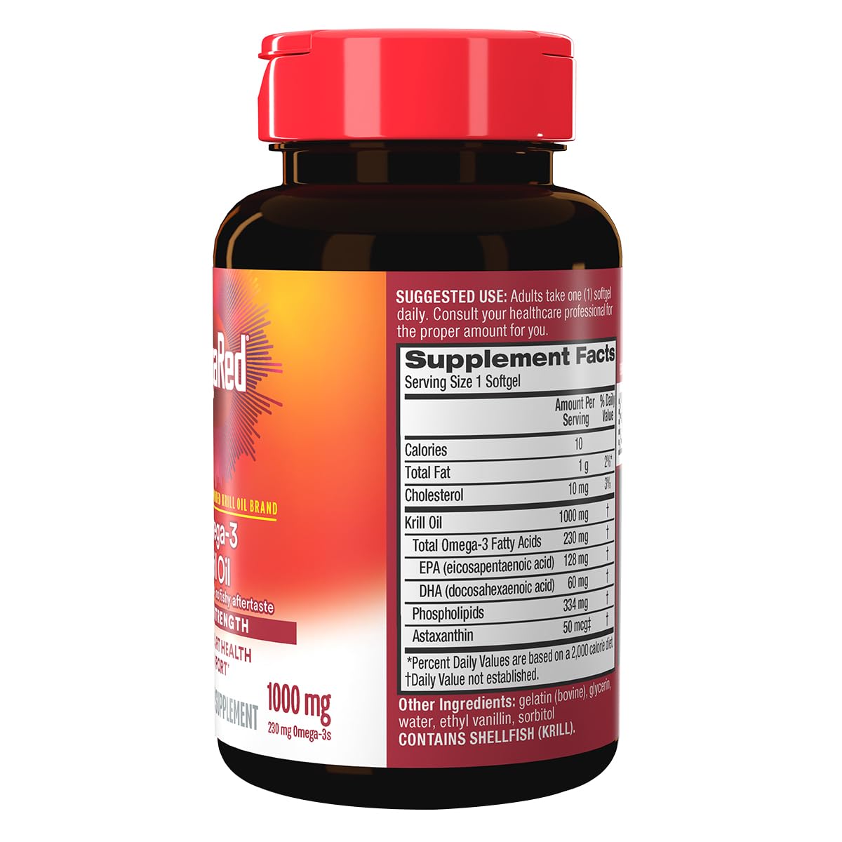 MegaRed astaxantina en detalle, antioxidante que protege la fórmula