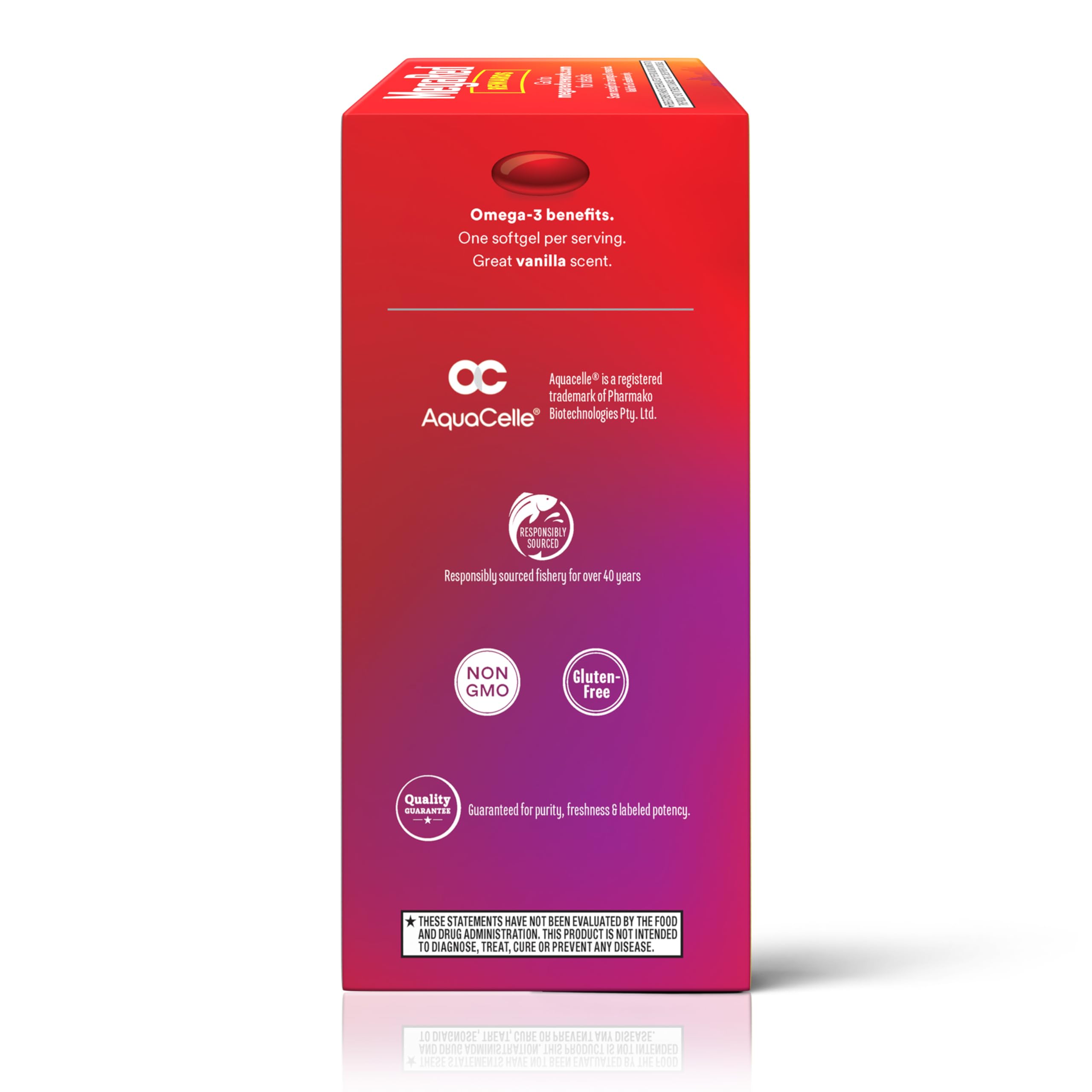 MegaRed sello de frescura y control de calidad visible