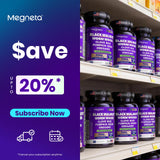 MEGNETA producto en ambiente relajado mostrando bienestar y digestión ligera