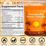 Meifenla estilo de vida en playa con piel bronceada, beneficio aspecto solarizado natural