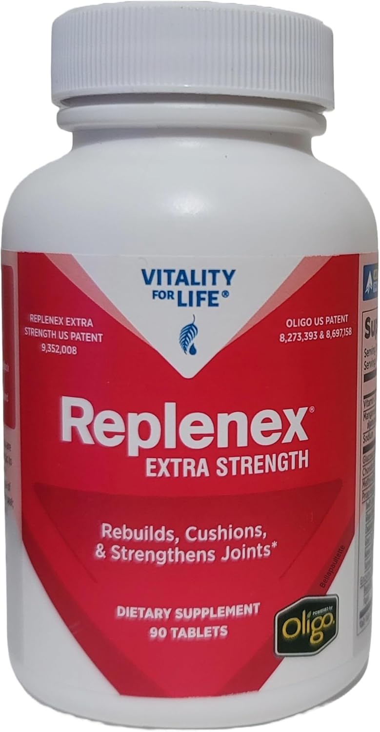 Melaleuca Replenex frasco delantero mostrando etiqueta y beneficios