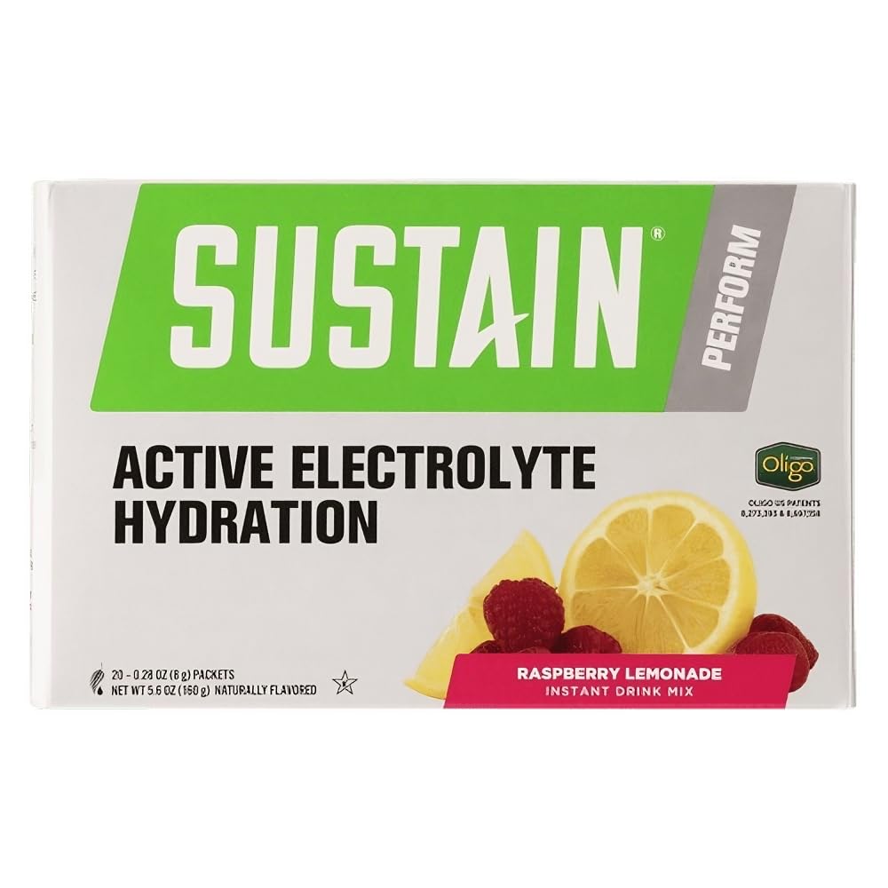 Melaleuca Sustain Sport frente del envase mostrando la marca y rendimiento