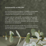 MELONY vela en ambiente relajado con toallas, su aroma ámbar vainilla crea atmósfera